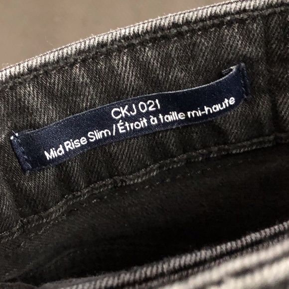 Calvin Klein Mid Rise Slim Jeans - Picture 8 of 8